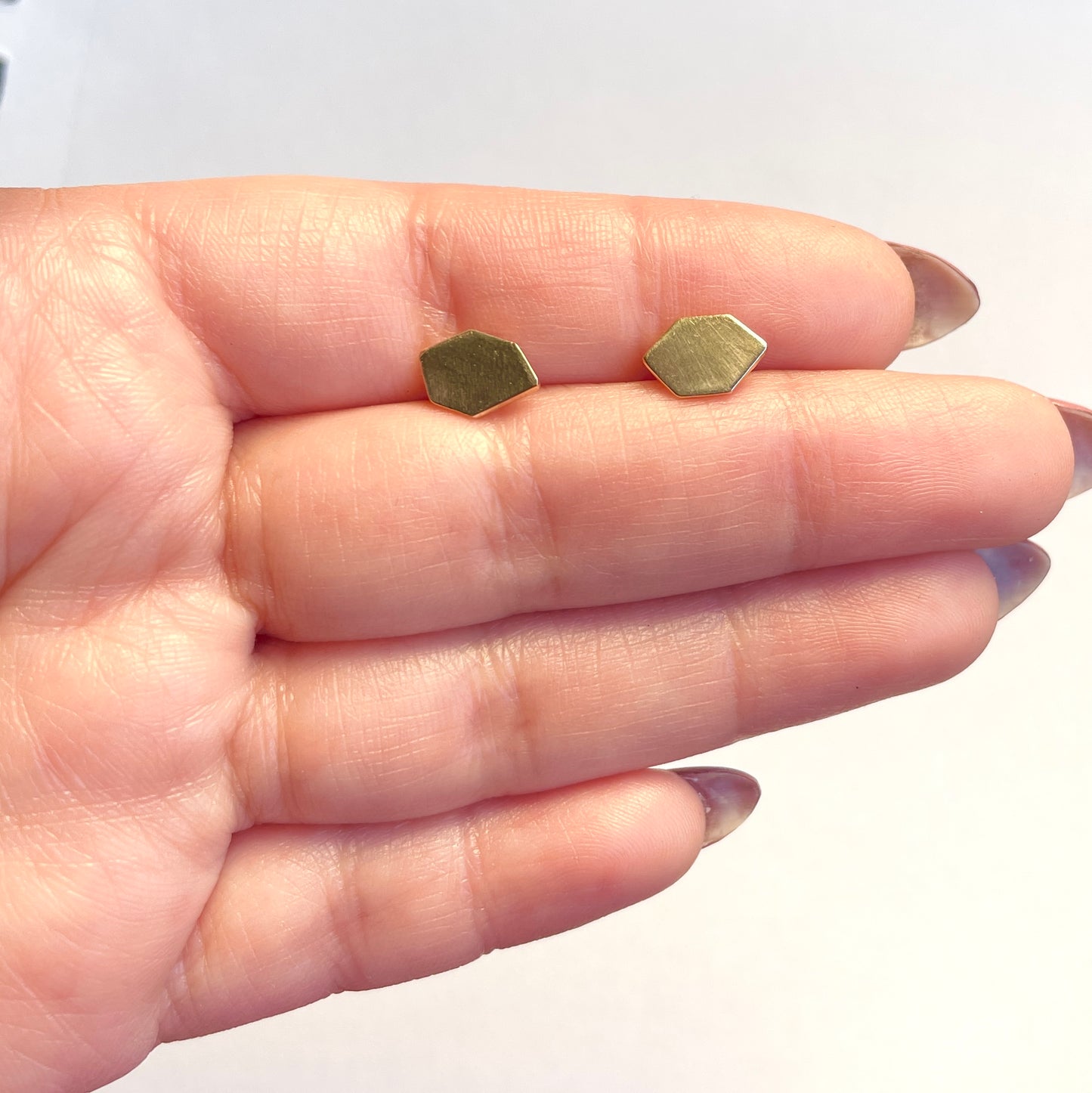Tiny Geode Studs