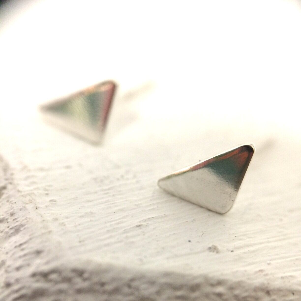 Tiny Triangle Studs