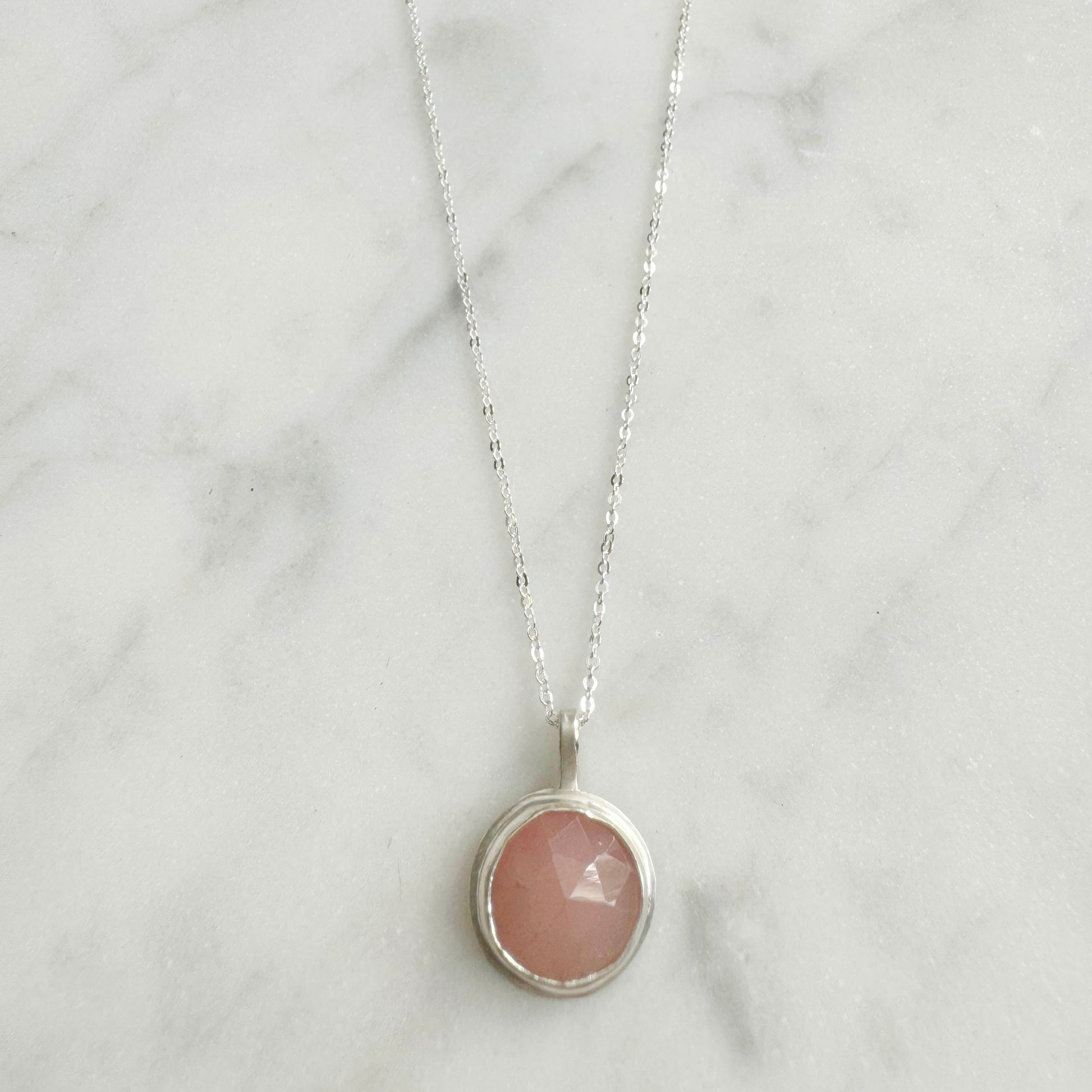 Guava Quartz necklace